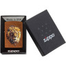 Зажигалка ZIPPO POLYGONAL LION 29878