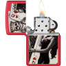 Зажигалка ZIPPO SKULL KING QUEEN BEAUTY 48624