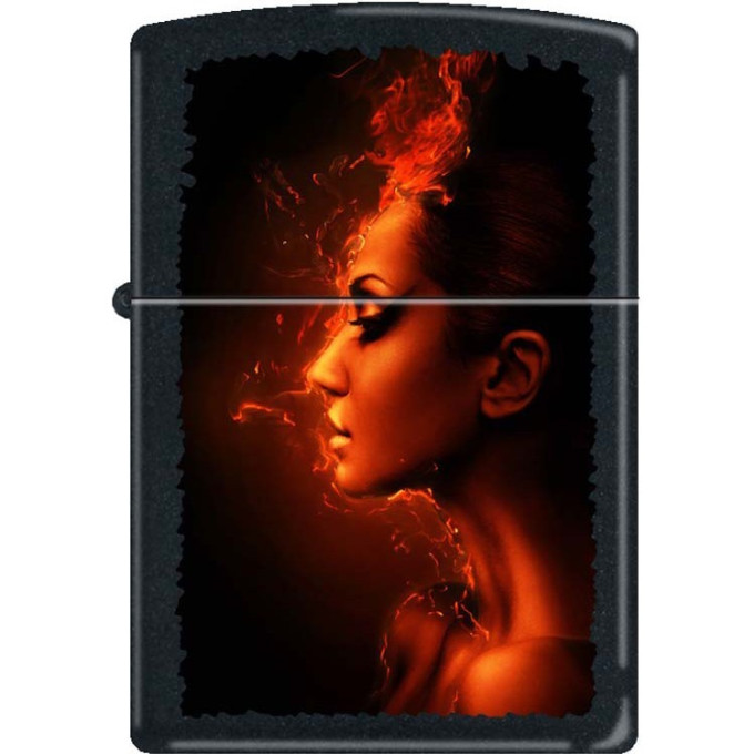 Zippo 218 Burning Woman