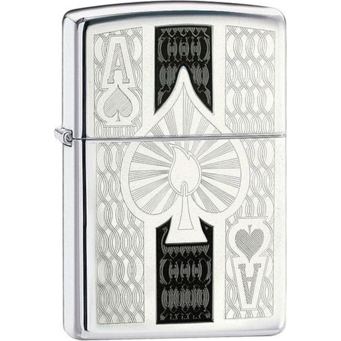 Zippo Ace 24196 — стальная зажигалка