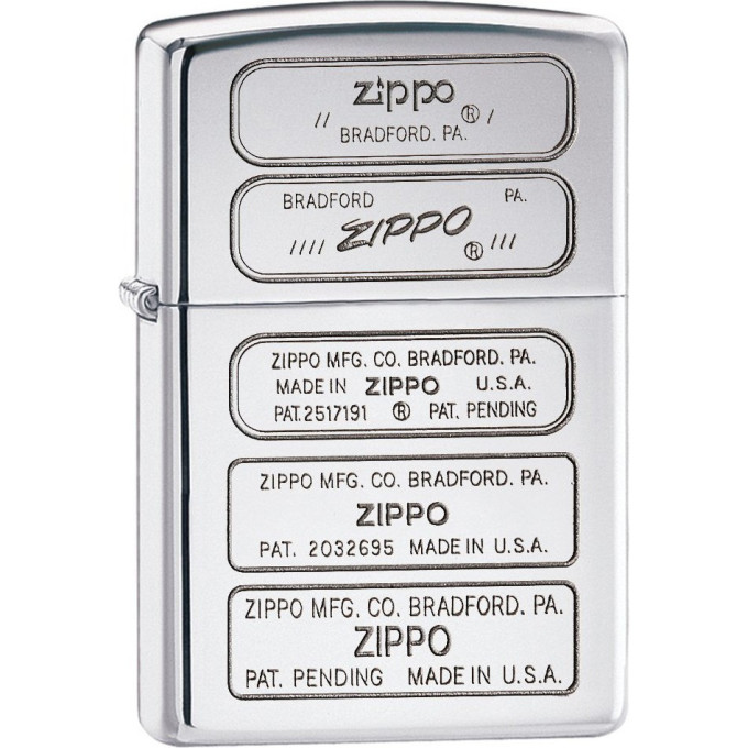 Zippo Classic 28381 — стальная зажигалка
